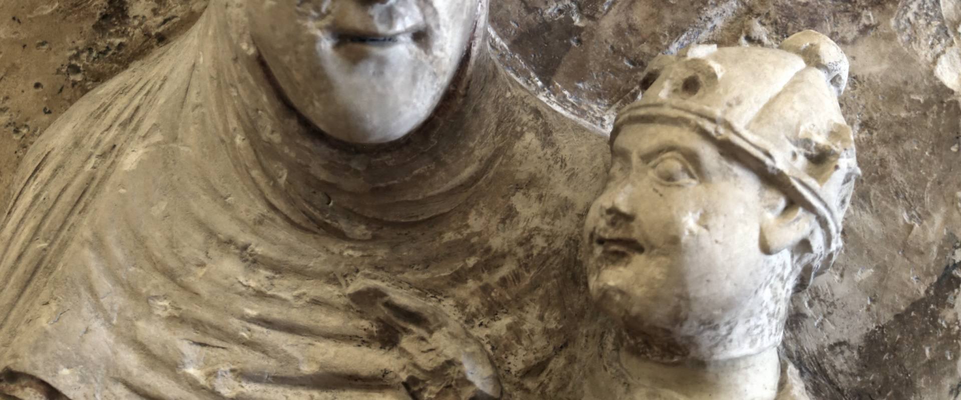 Wiligelmo, madonna dei cattania, 1100-1120 ca., dalla sagra di carpi 02 foto di Sailko